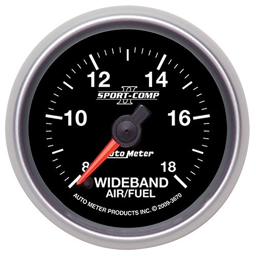 3670 Sport-Comp II 2-1/16″ Wideband Air/Fuel Ratio Analog Gauge