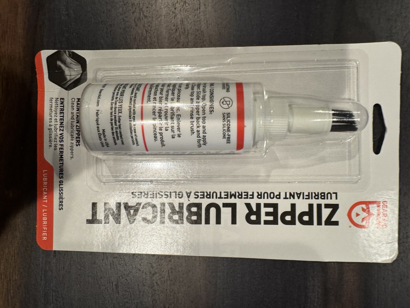 Gear Aid Zipper Lubricant