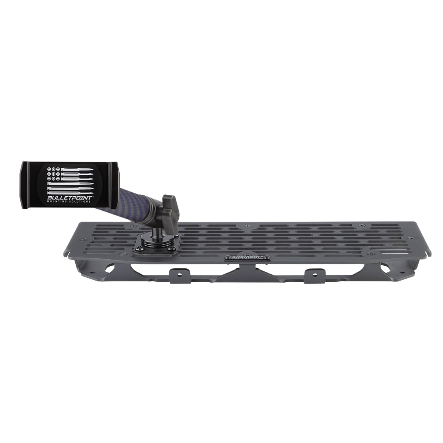Bulletpoint Mounting Solutions RubiGrid Metal Dash Mount Phone Holder Black