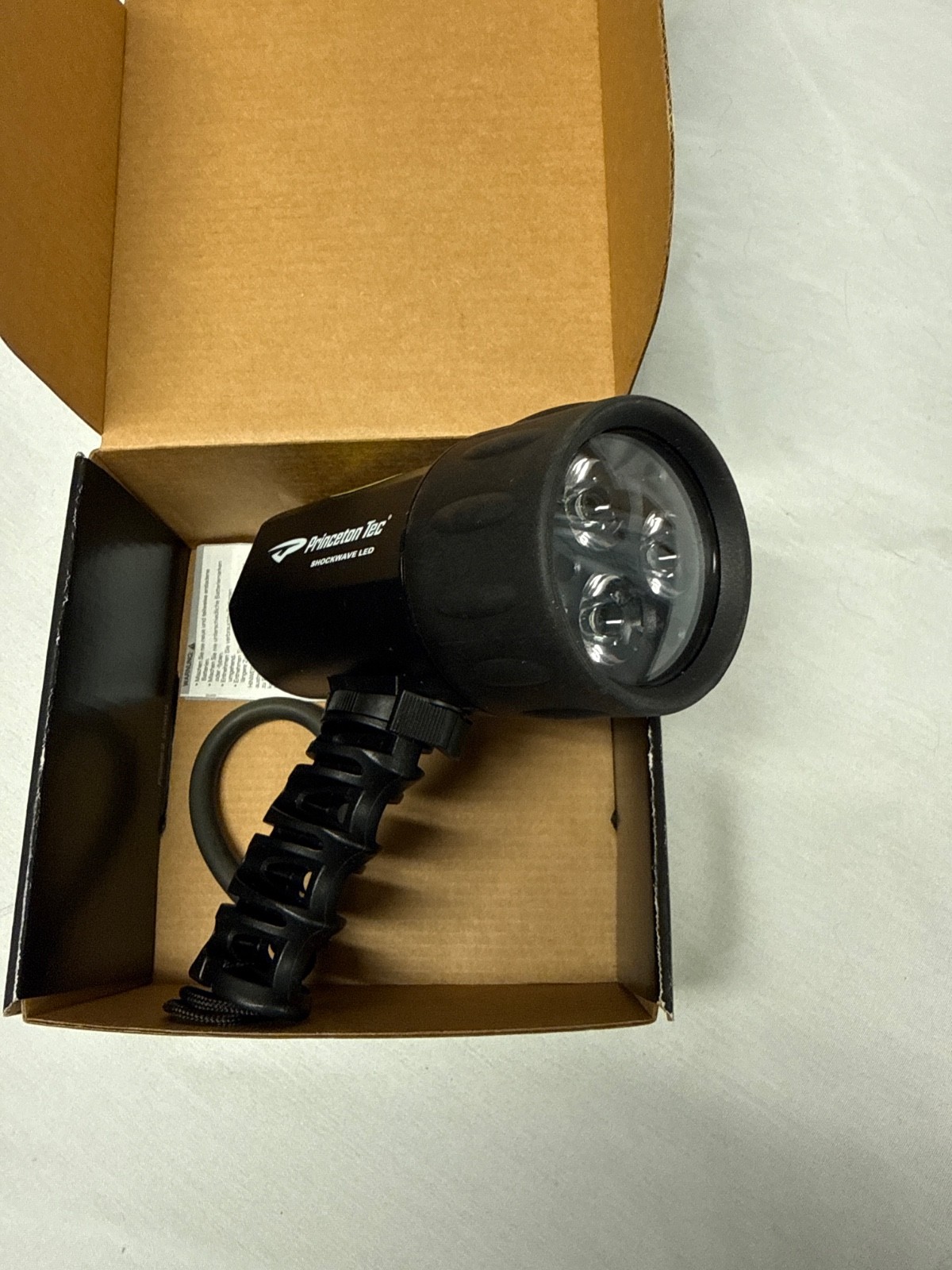 Princeton Tec Shockwave LED Scuba Dive Light 400 Lumens 3 LED, 0383