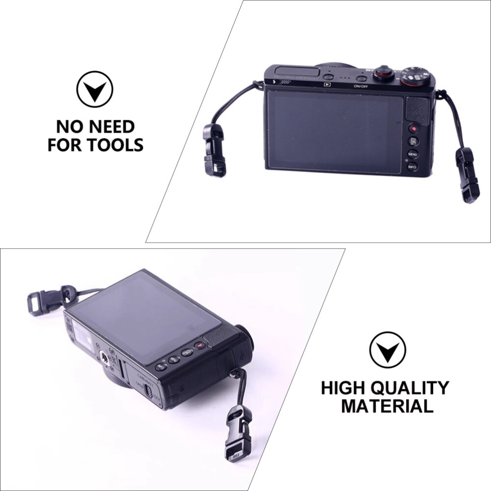 8PCS Quick Release Buckles Clip Adapter Strap Easy Release Camera Buckle Quick