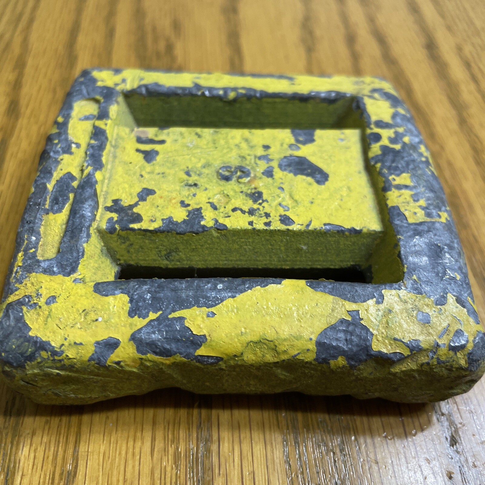 Antique 3 lb Lead Scuba Diving Weight (Actual weight 3.12 lb)