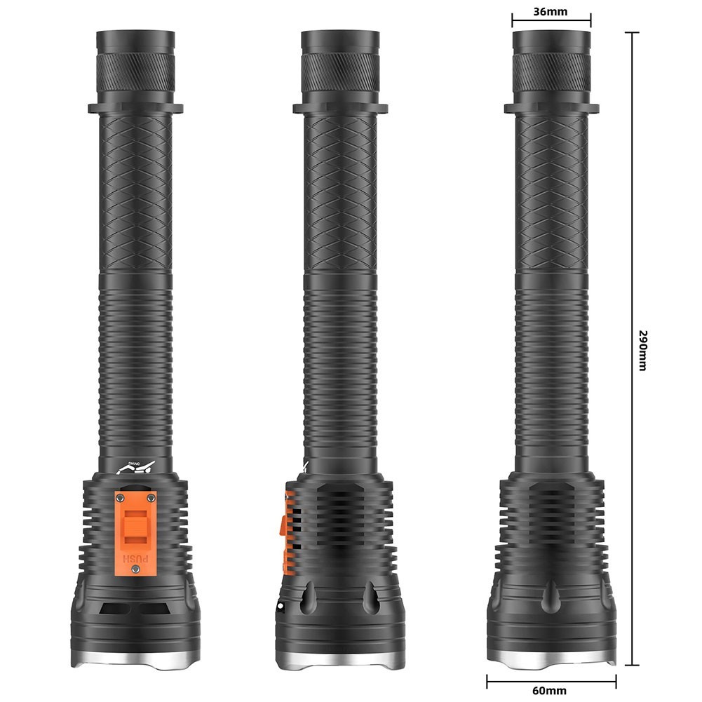 Scube P70 LED Diving Flashlight Waterproof Torch for Adventure Enthusiasts