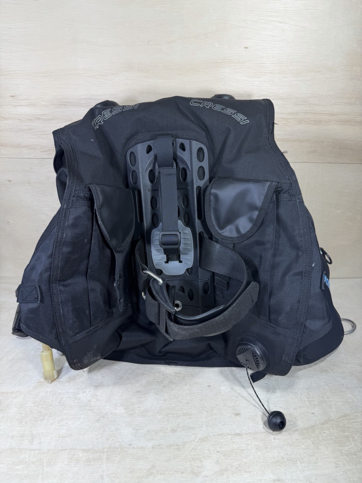 Cressi Aero Pro BCD Lock-Aid Weight System Made in Italy Size M Aquatec UNTESTED
