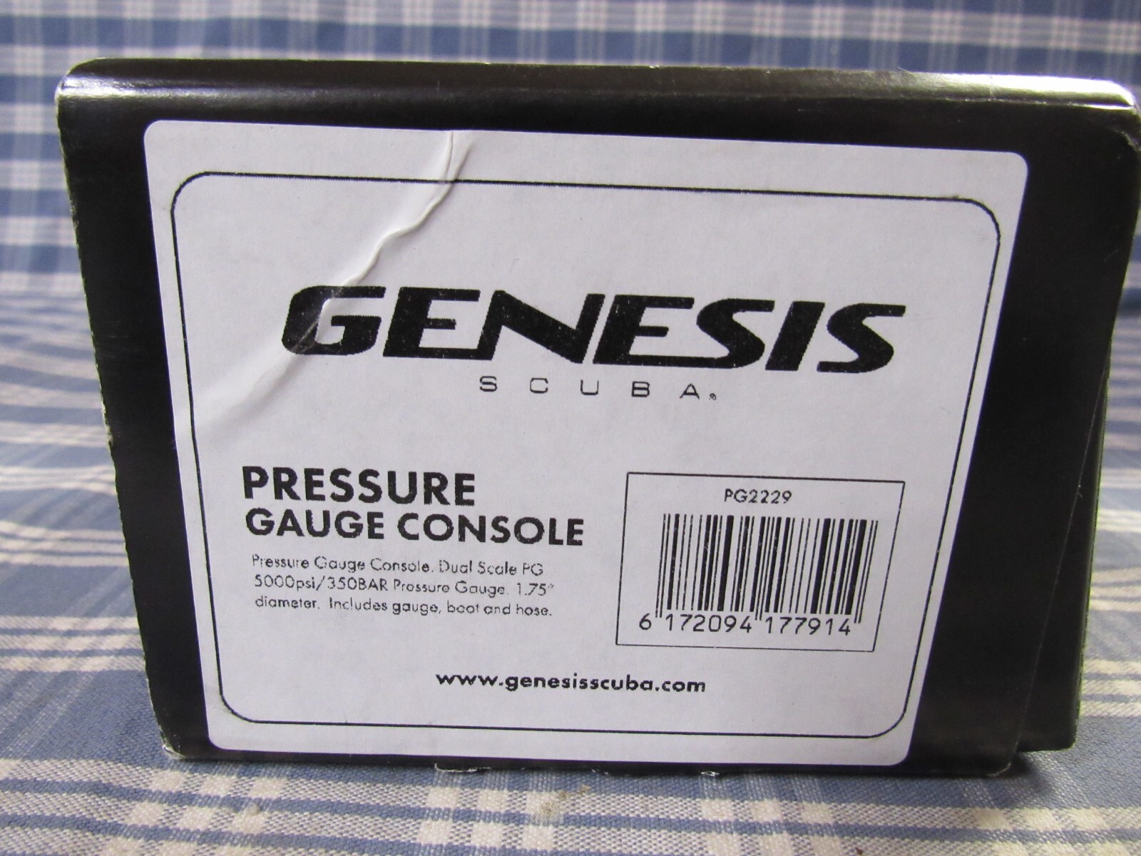 Genesis Pressure Gauge. Open Box Item. FAST FREE SHIPPING.