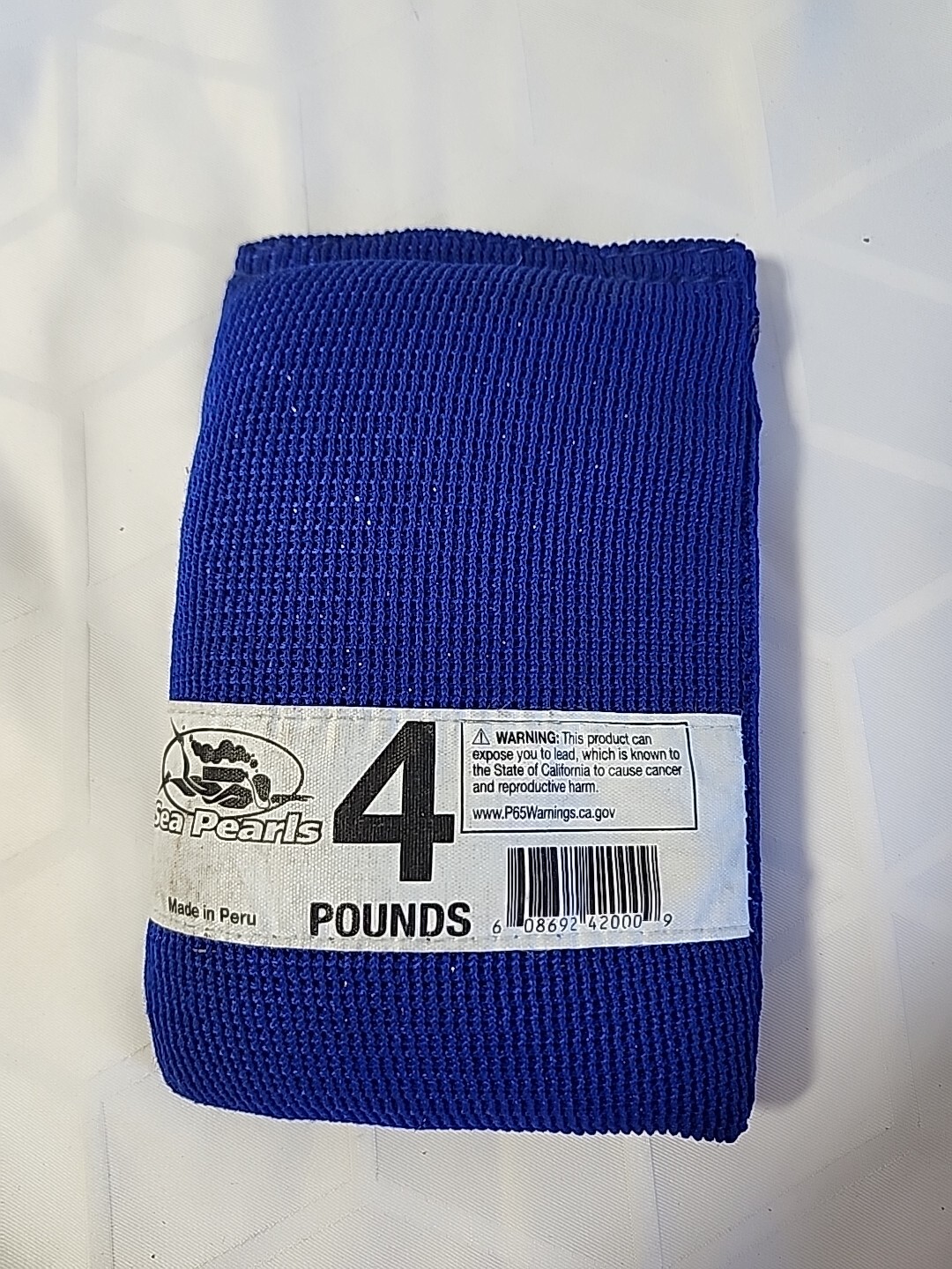Sea Pearls Soft Mesh Weights – 4 lb. Made In Peru