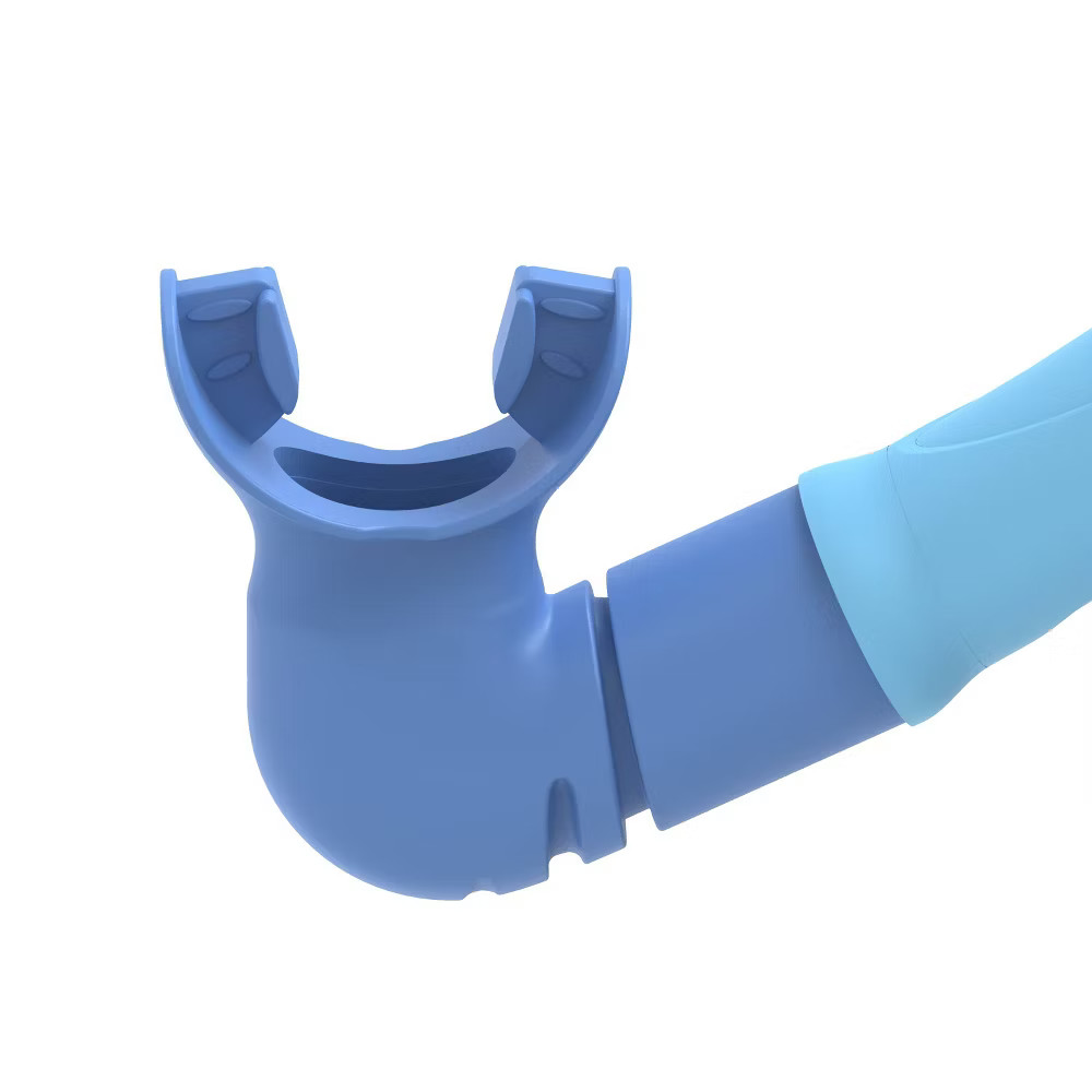 Speedo Junior Dive Travel Swim Mask and Snorkel Set – Periwinkle: Anti-Fog