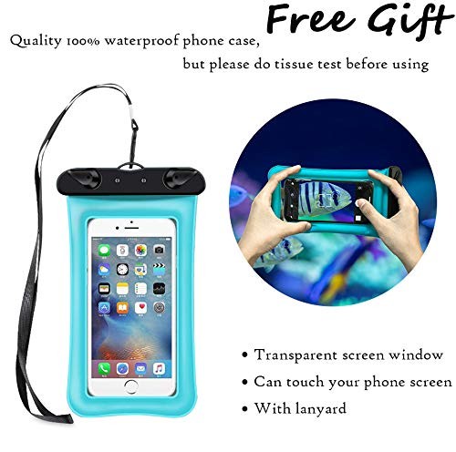 OMGear Waterproof Dry Bag Camping Gear Must Haves Sack With 2L, Blue Fish