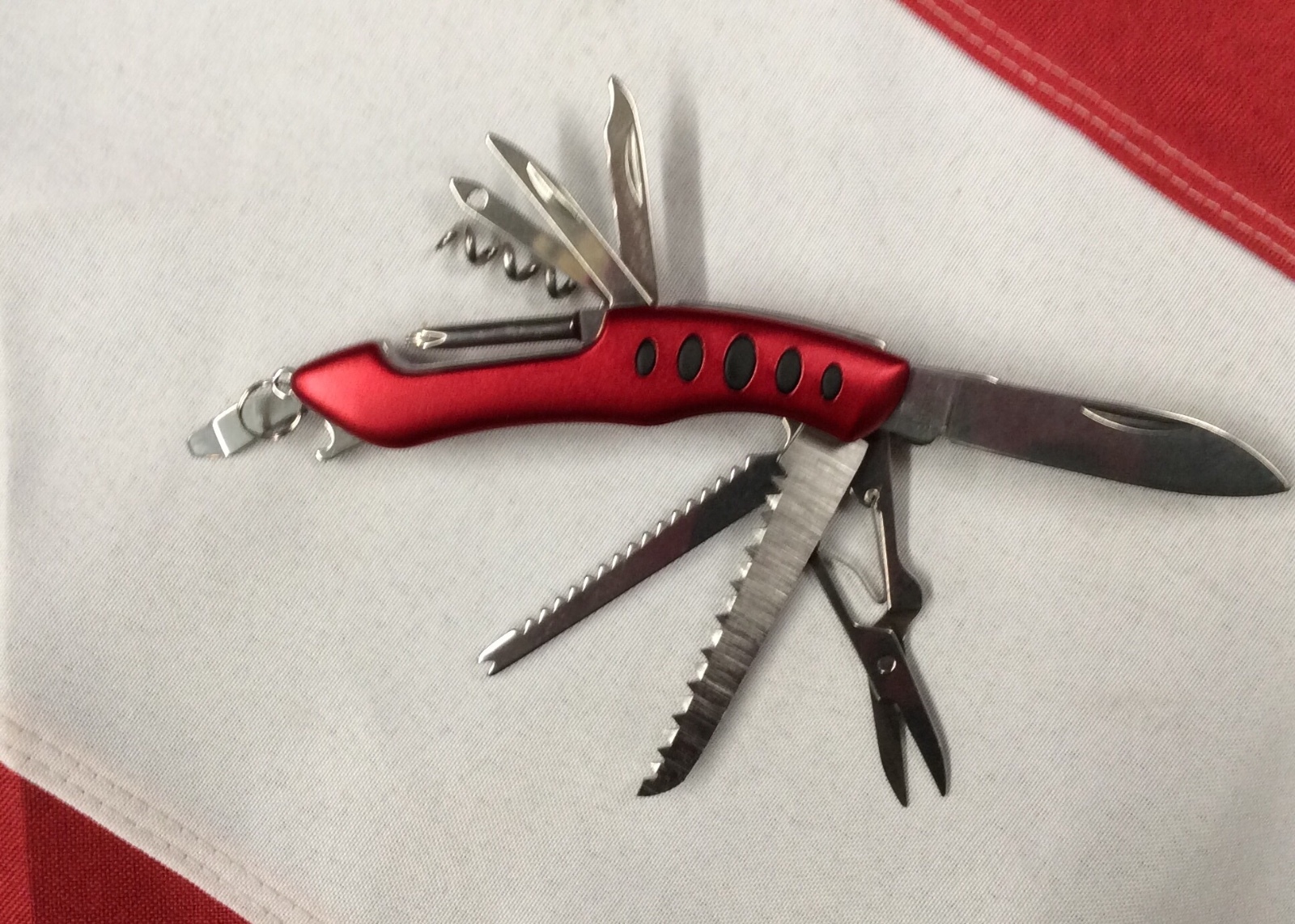 Multi Tool 11 attachments emergency tactical spearfish gear equipment #6