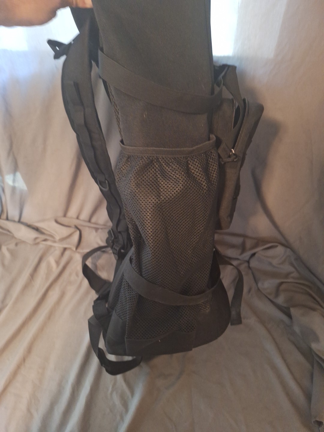 65L Scuba Diving Backpack – Snorkel & Fins Gear Travel Bag (Black, Bag Only)