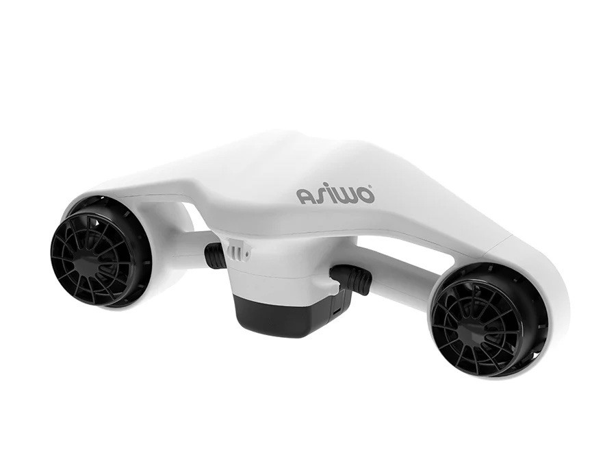 Asiwo Underwater Scooter with Action Camera Mount Dual Motor Diving Sea Scooter
