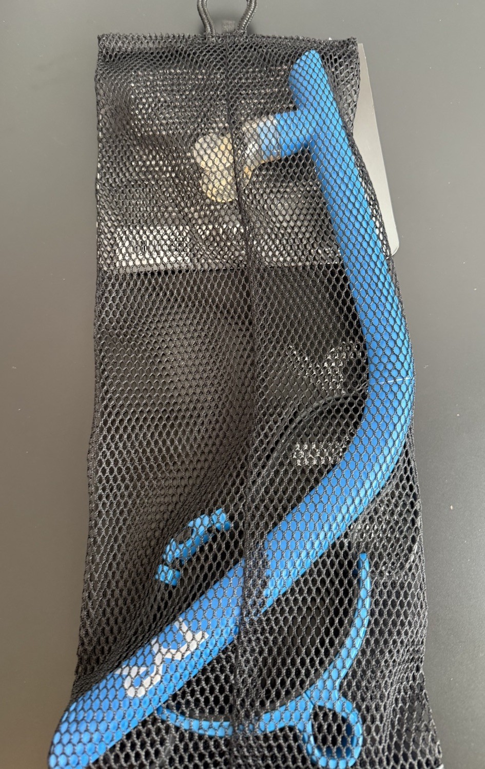 TYR Ultralight Snorkel Purge Valve Silicone Padding Blue Junior Size 8-12 Years