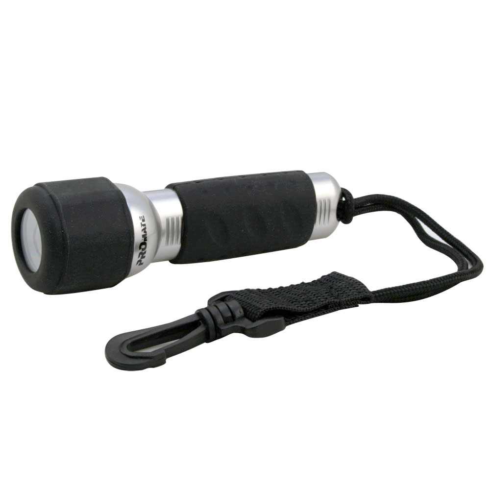 LED Dive Flashlight Torch Waterproof Scuba Underwater Light Promate – 180 Lumens