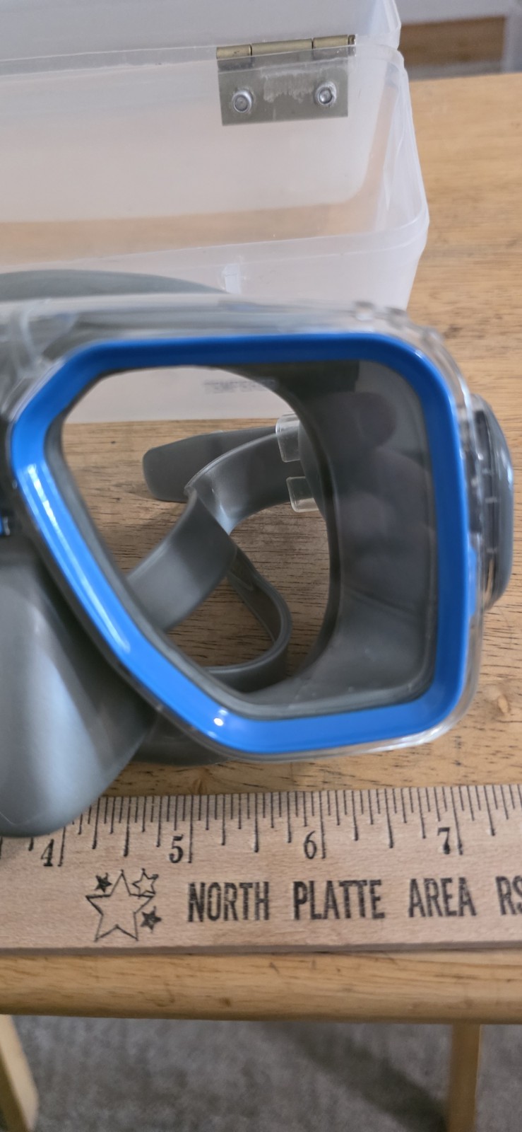 Sea Vision Blue/Grey Dive Mask