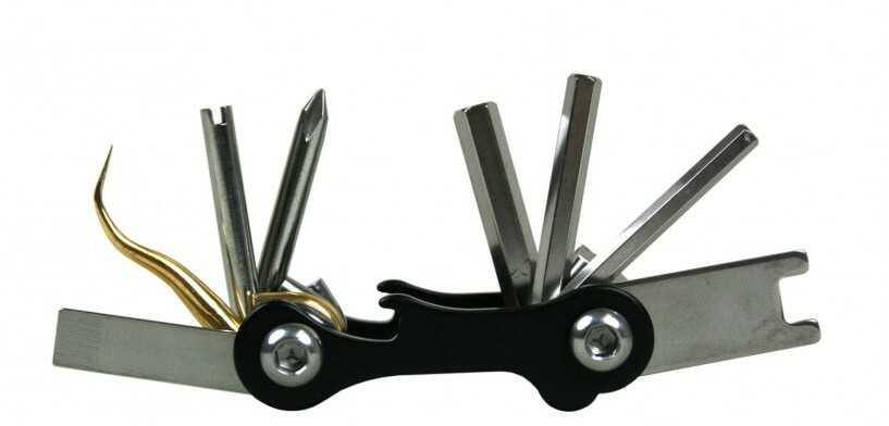 Scuba Diving All in one Tool Kit Wrench Save a Dive Black 8-in-1 TL-07