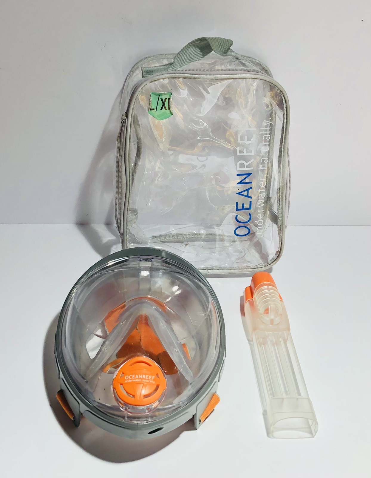 Ocean Reef Aria Classic Full Face Snorkel Snorkeling Dive Mask #1088588 SZ L/XL