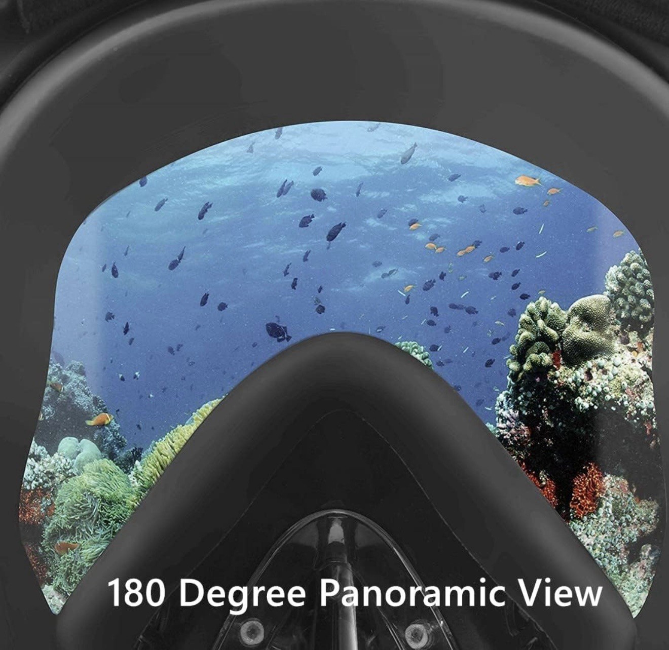 Full Face Snorkel, Anti-Fog, 180 Pano, Detachable Camera Mount Pink L/XL – A0063