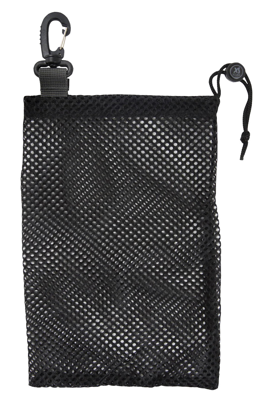 XS Scuba Collection Bag – Mesh Dive Bag with Clip (12” x 9”)