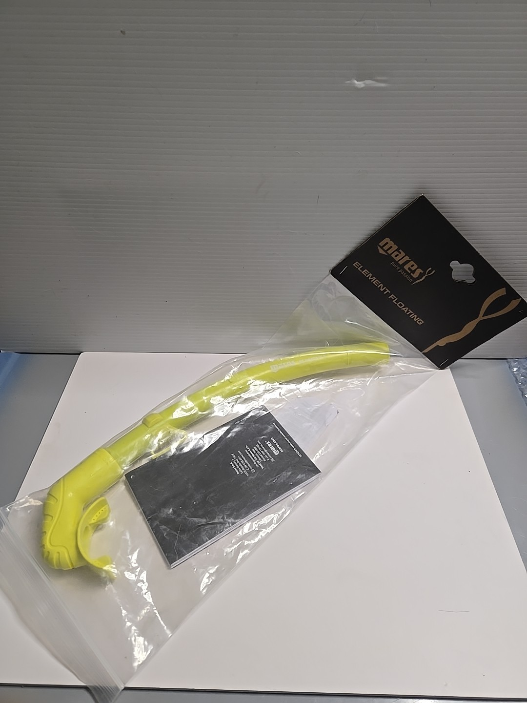Mares Element Snorkel – High-Quality Snorkel Yellow New & Sealed