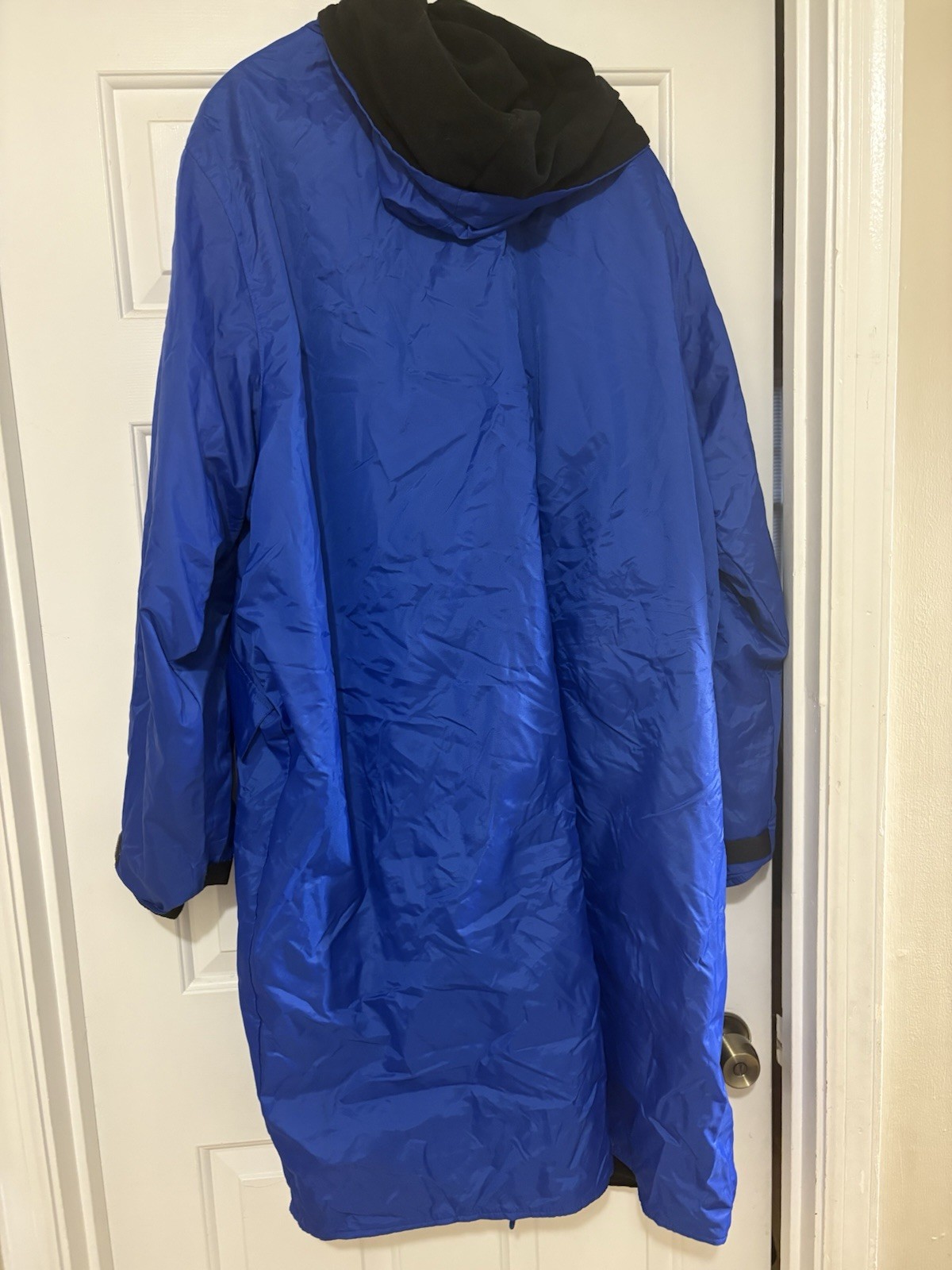 Dive Jacket DiveGear Made In USA Size XL Hooded Fleeced Lined With Pockets Blue