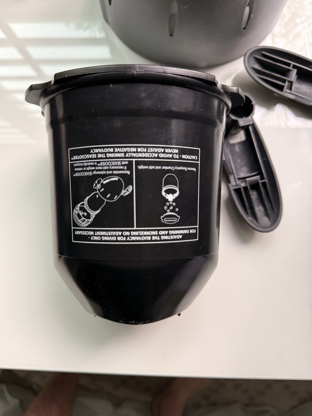Original Sea-Doo Seascooter Underwater DPV 30 m / 100 ft Depth (No Battery)