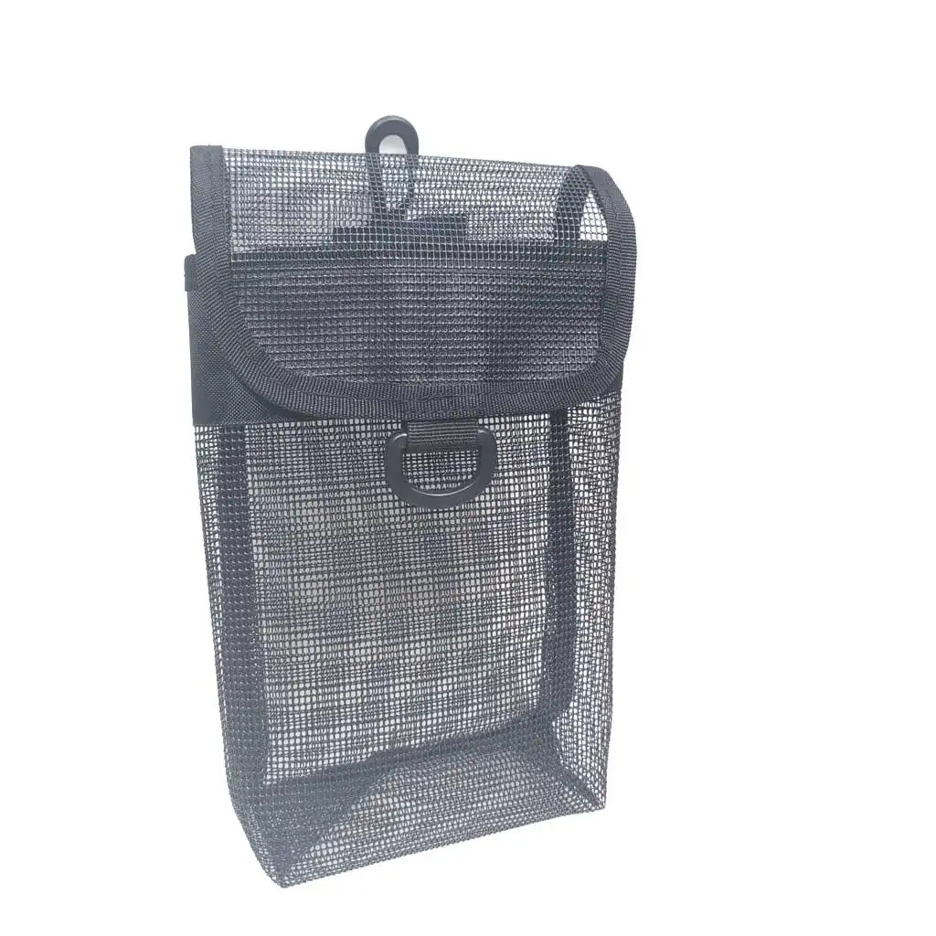Scuba Diving SMB Carrier Mesh Bag Tech Wreck Diving Surface Marker Buoy Pouch