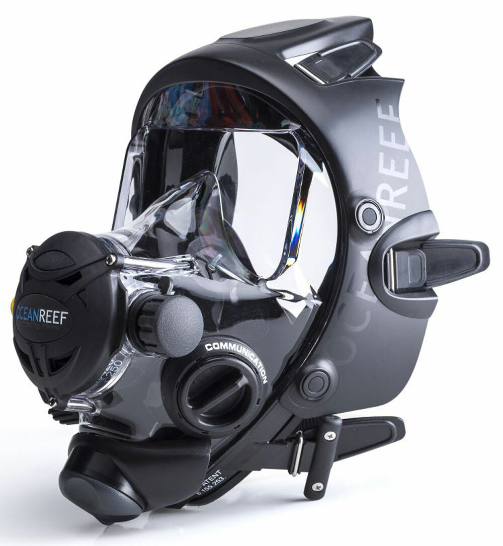 Ocean Reef Space Extender 100 Full Face Mask w/2nd Stage Regulator – Closeout!