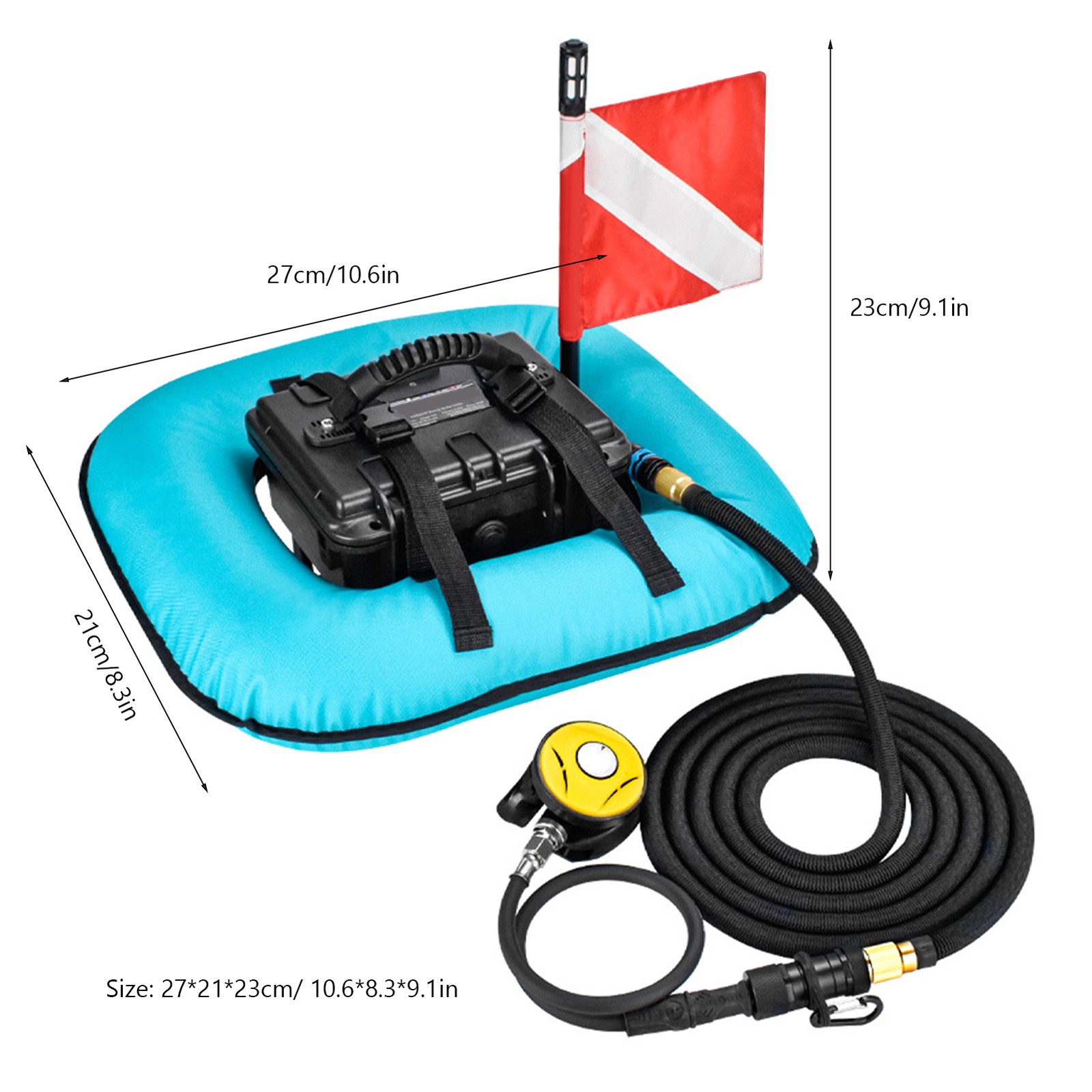 Portable Electric Diving Ventilator Rechargeable Scuba Diving Tank With DTLY