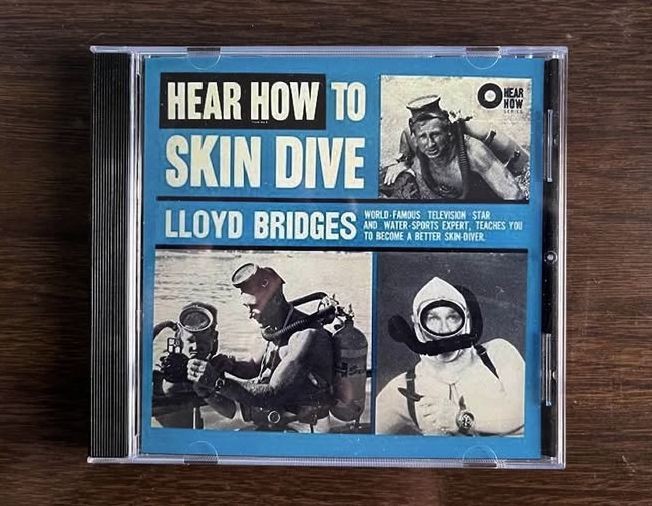 Rare Recording HEAR HOW TO SKIN DIVE with LLOYD BRIDGES CD – Sea Hunt, Scuba