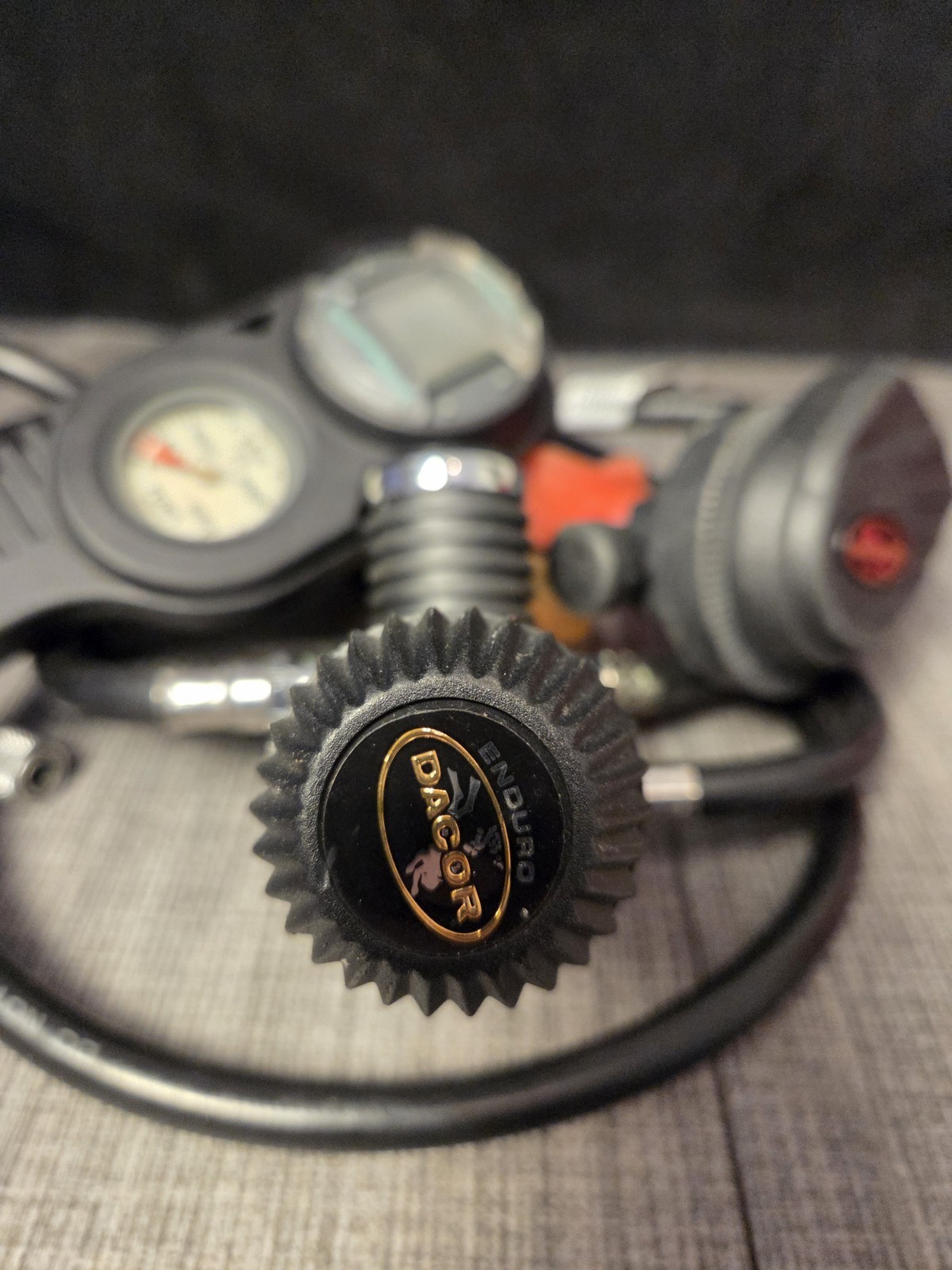 Dacor Enduro Regulato TUSA imprex, And 2 Mouth Peaces, All Untested.