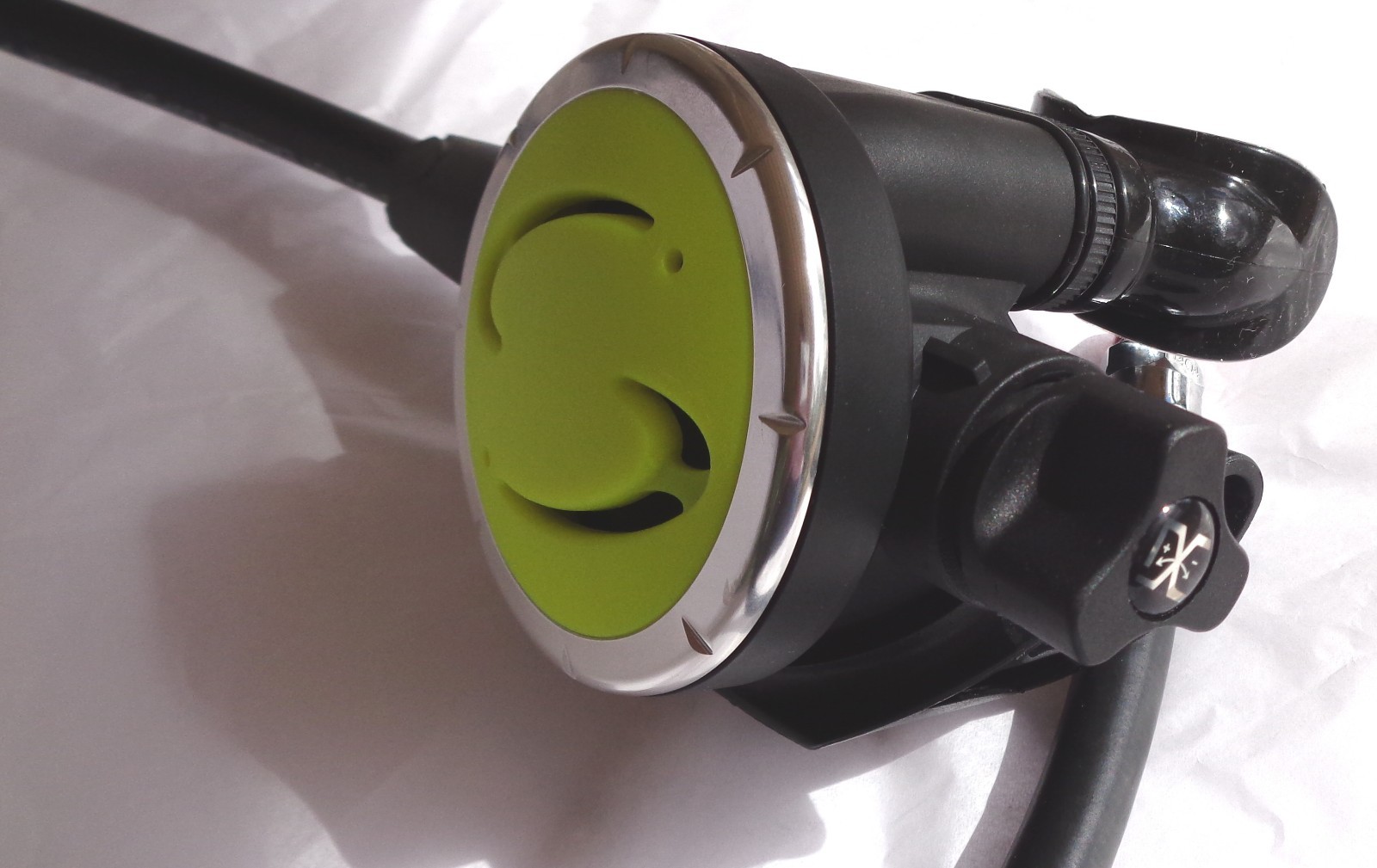 Hookah Tri-metal 2nd Stage 13-40 PSI Adjustable Air Flow With Hose 34 inches