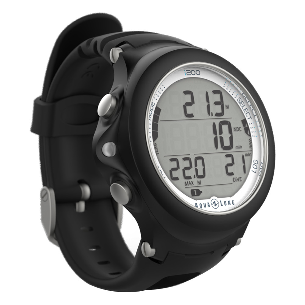 Aqua Lung i200 Wrist Watch Scuba Computer Air, Nitrox Free Dive, Gauge Modes LED
