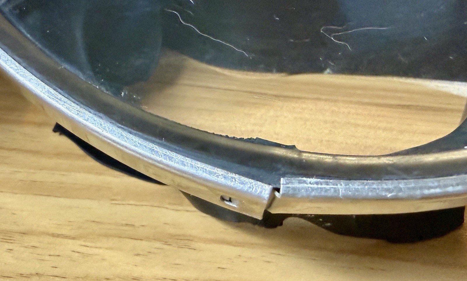 Kinugawa Senior Diver single window oval skin or SCUBA mask 60s/70s rubber skirt