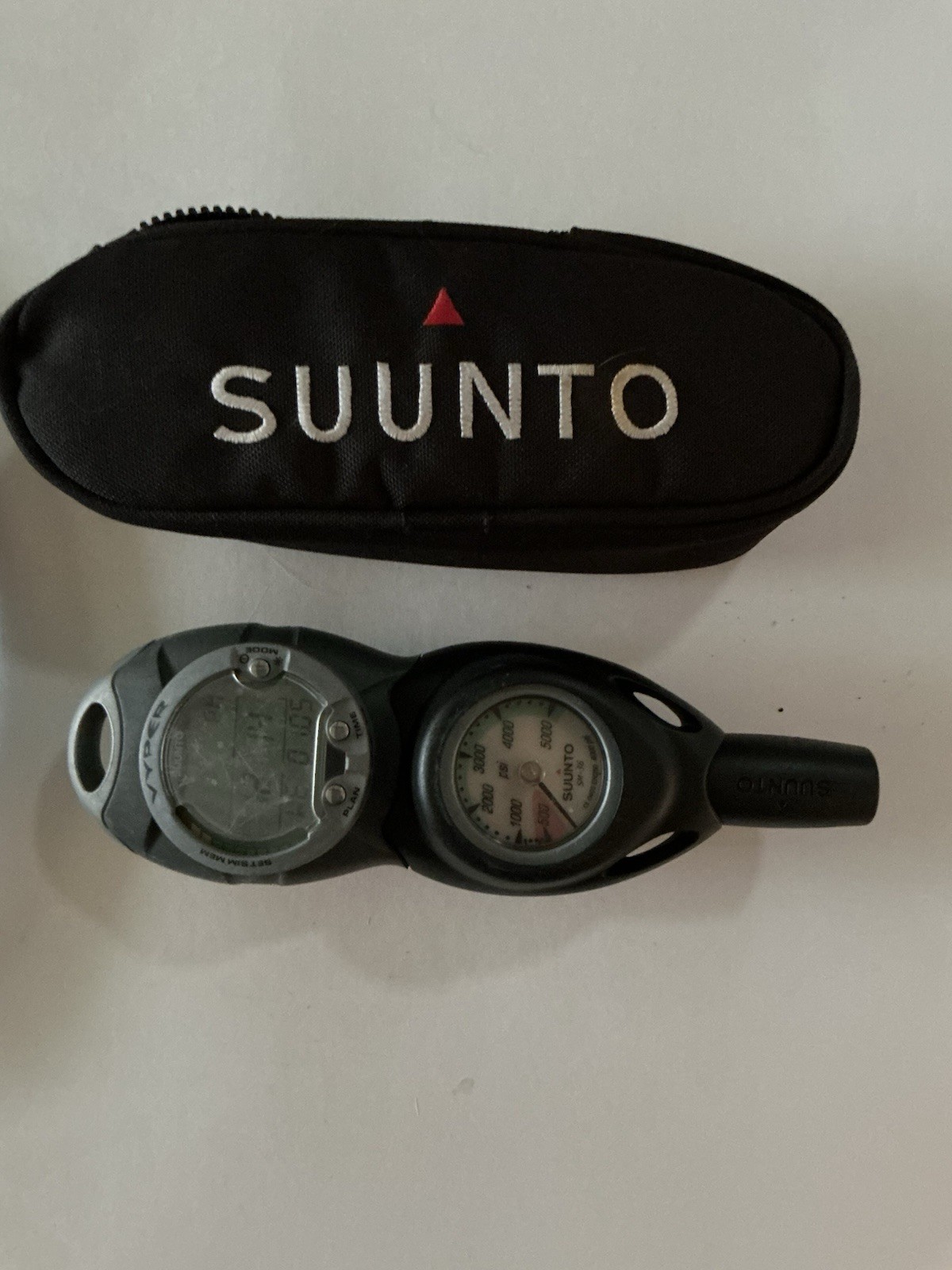 SUUNTO VYPER SCUBA Dive COMPUTER 3 GAUGE CONSOLE W PRESSURE , COMPASS, hoses