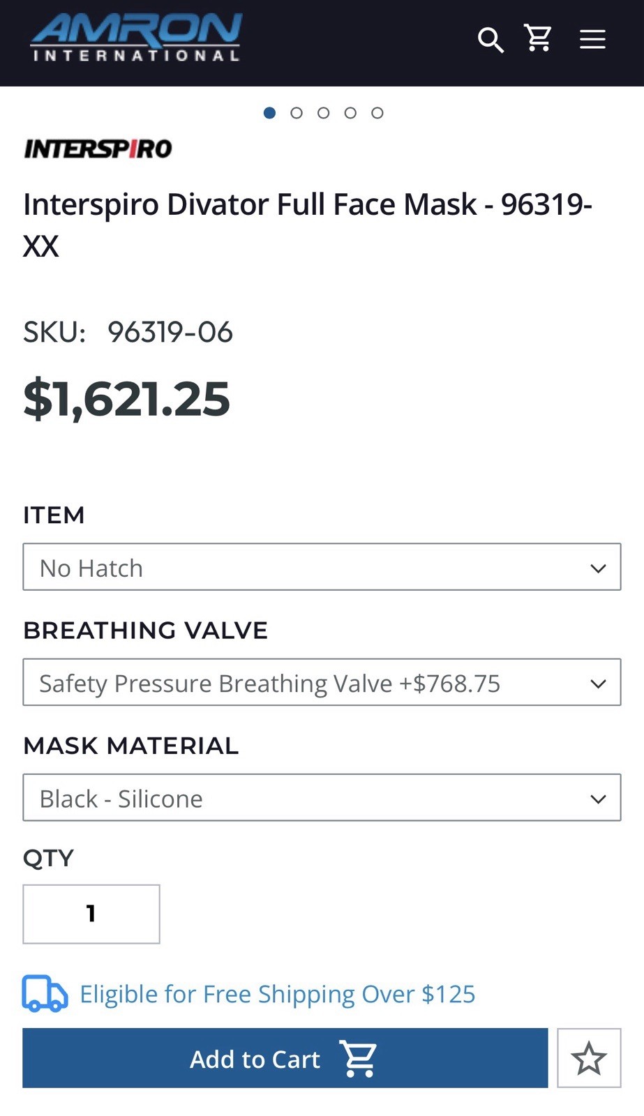 Interspiro Divator MKII Full Face Mask W/Buddy Phone & More – NEW -Fast Shipping