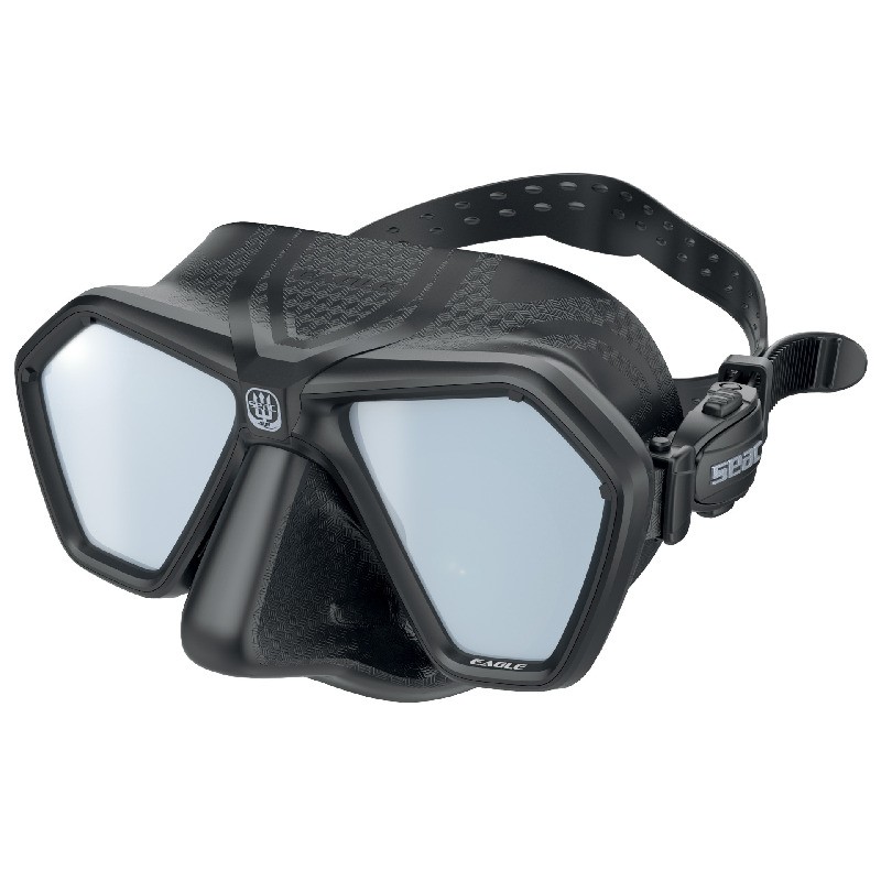 SEA Eagle S/BL LS Black/Silver Dive Mask (0750066004540A)
