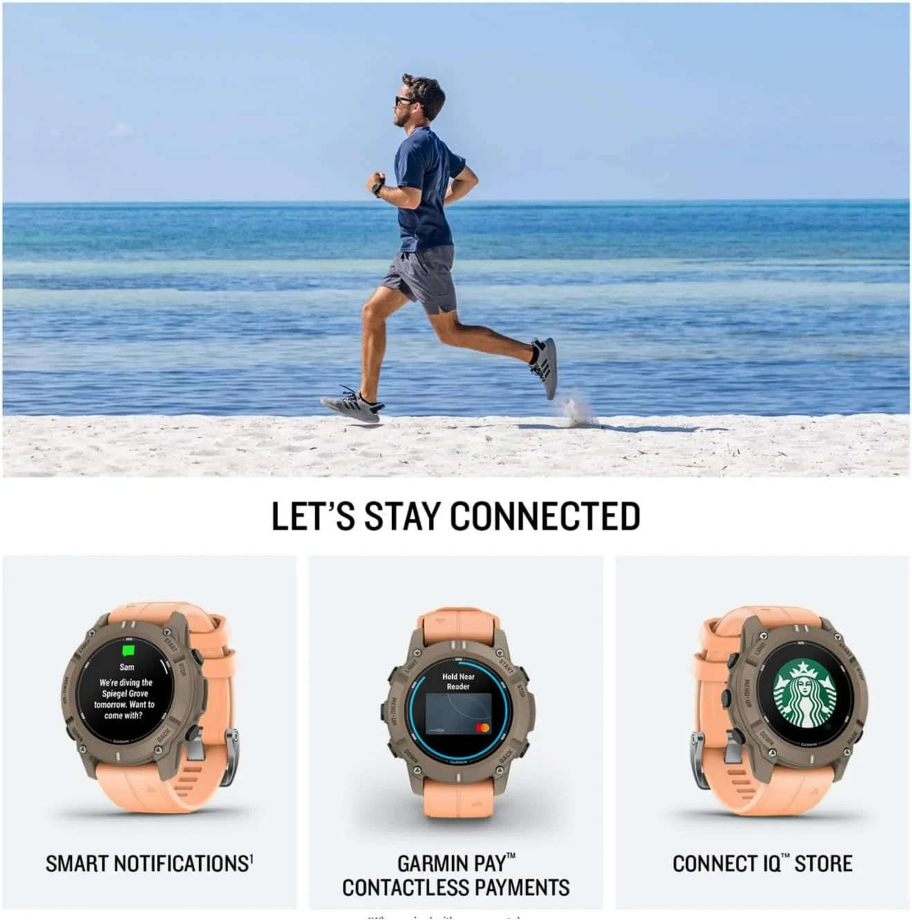 Garmin Descent G2 Watch Style Dive Computer with Bright AMOLED Display, Black