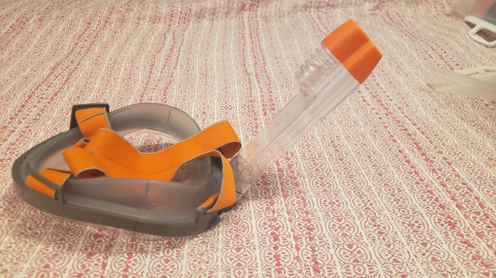 Full Face Snorkel Mask by Ocean Reef and Fins by Deep Blue PRISTINE CONDITION!!!