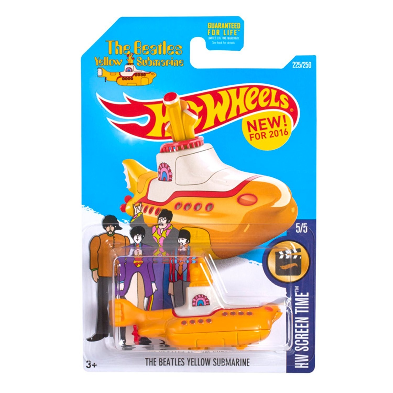 Hot Wheels 2016 HW Screen Time No. 225/250 1:64 Scaled The Scale ~ 3″