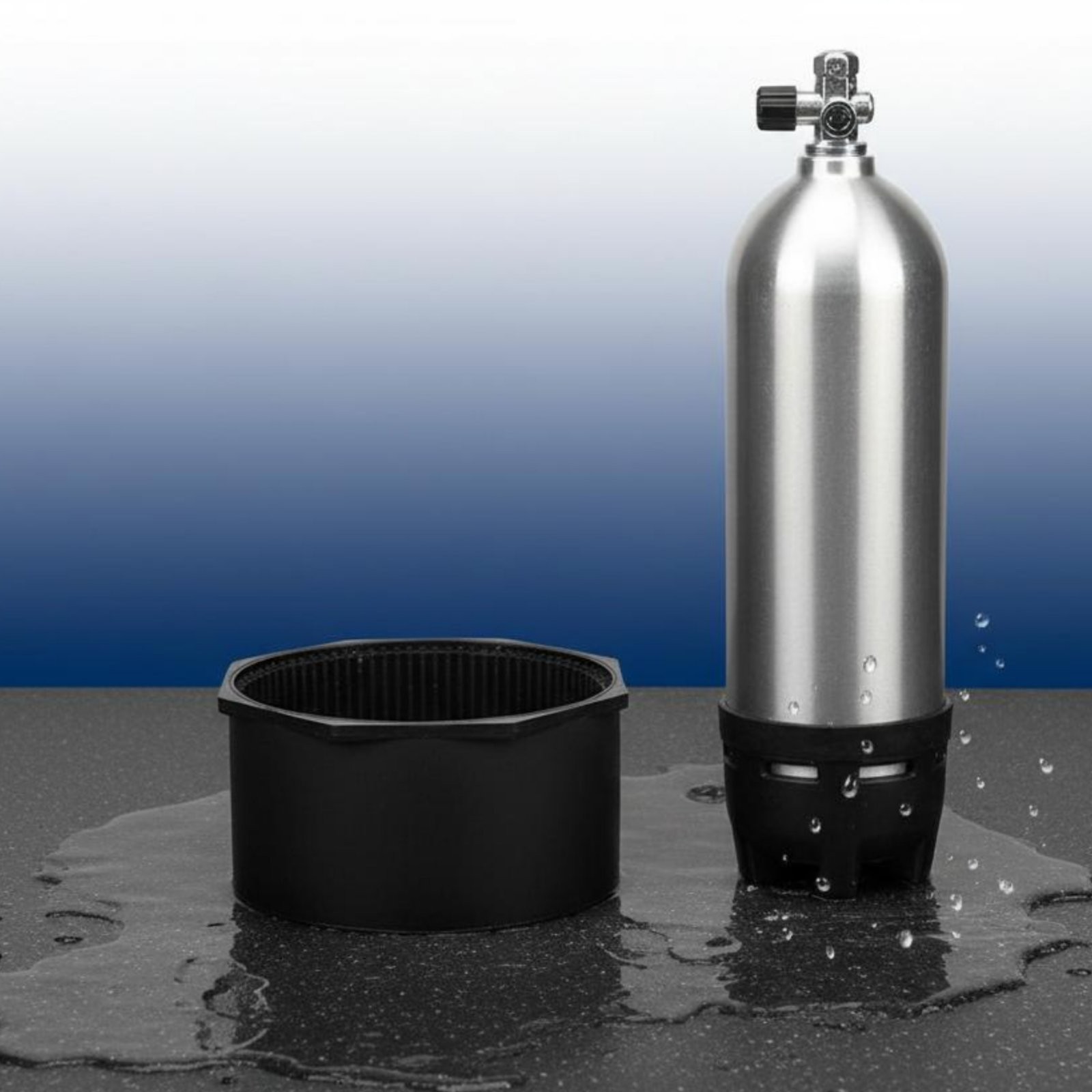 Diving Cylinder Base Increased Stability Underwater Cylinder Boot Long-Lasting
