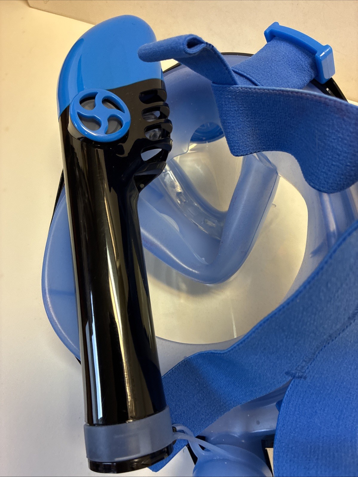 Snorkel Mask & Floatation Vest w/Mesh Bag Compact for Travel Vacation KHROOM