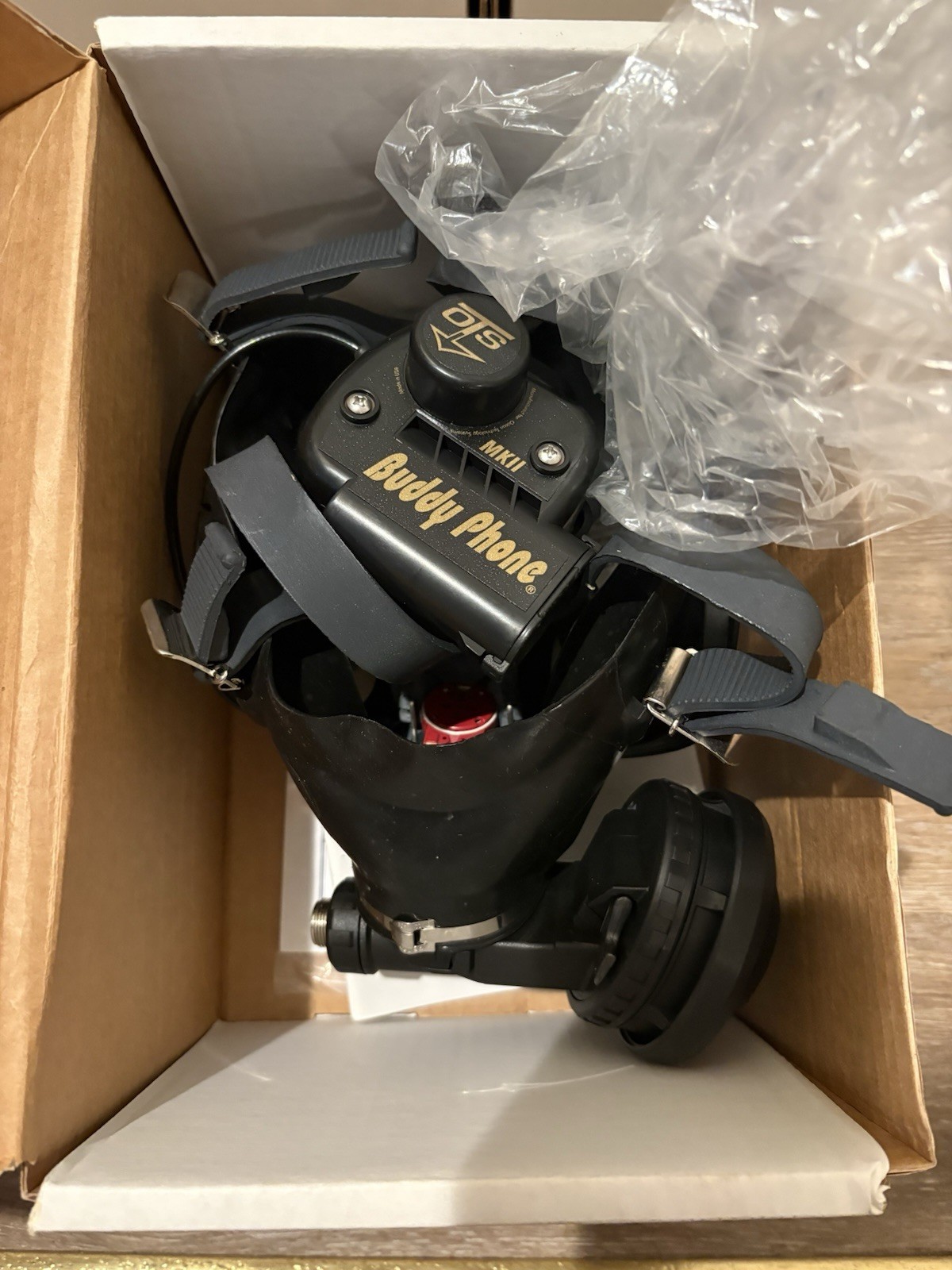 Interspiro Divator MKII Full Face Mask W/Buddy Phone & More – NEW -Fast Shipping