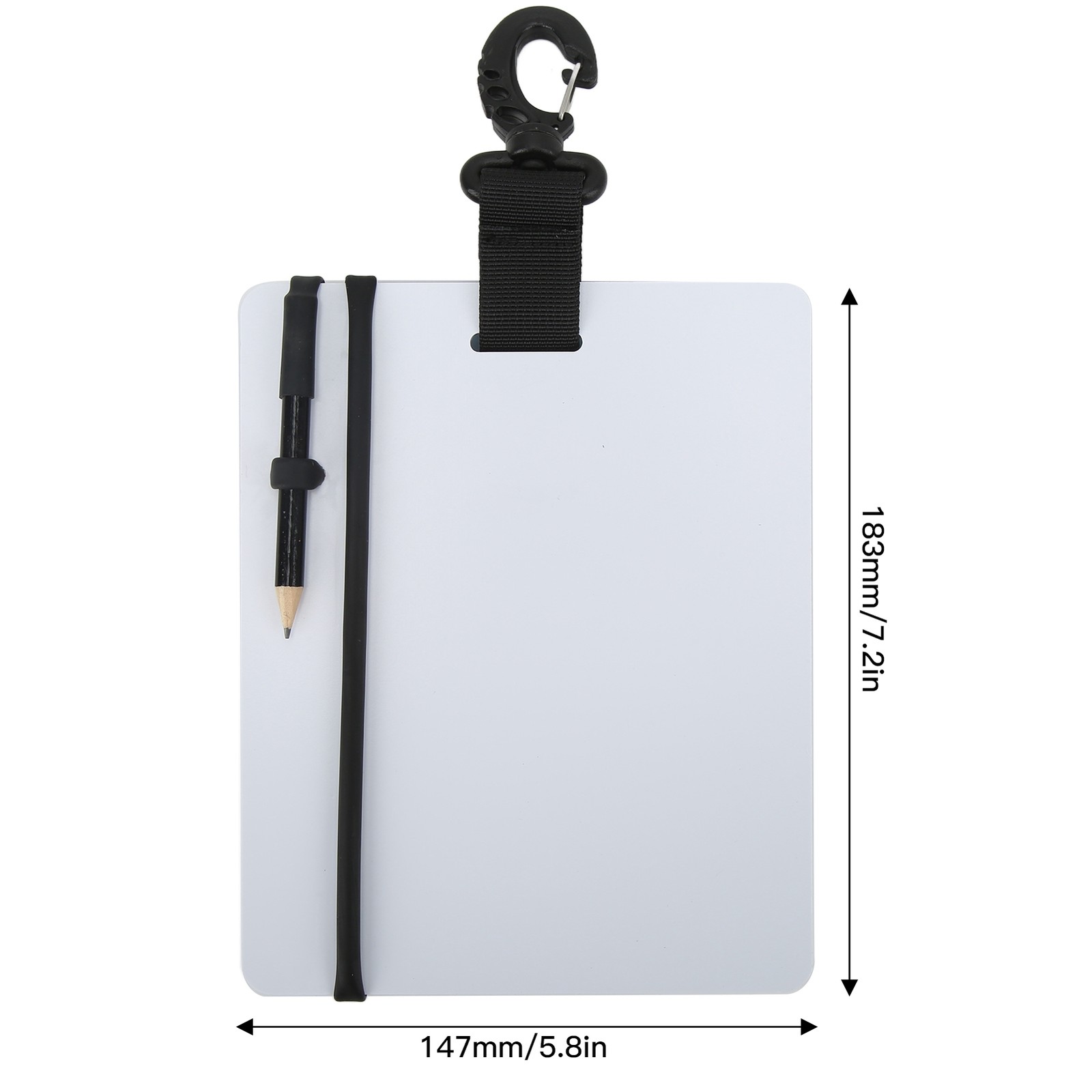 Underwater Writing Slate Convenient Diving Communication Gear Board For Divers