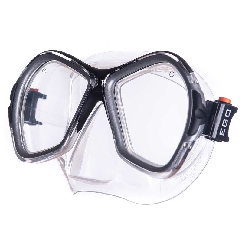 Guardian Scuba Phoenix Pro Scuba Snorkel Dive Mask – Color Steel – NEW