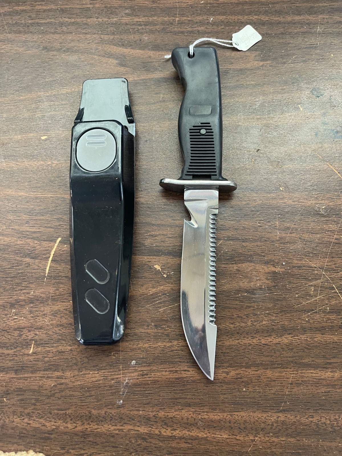 Unbranded Black Diving Knife