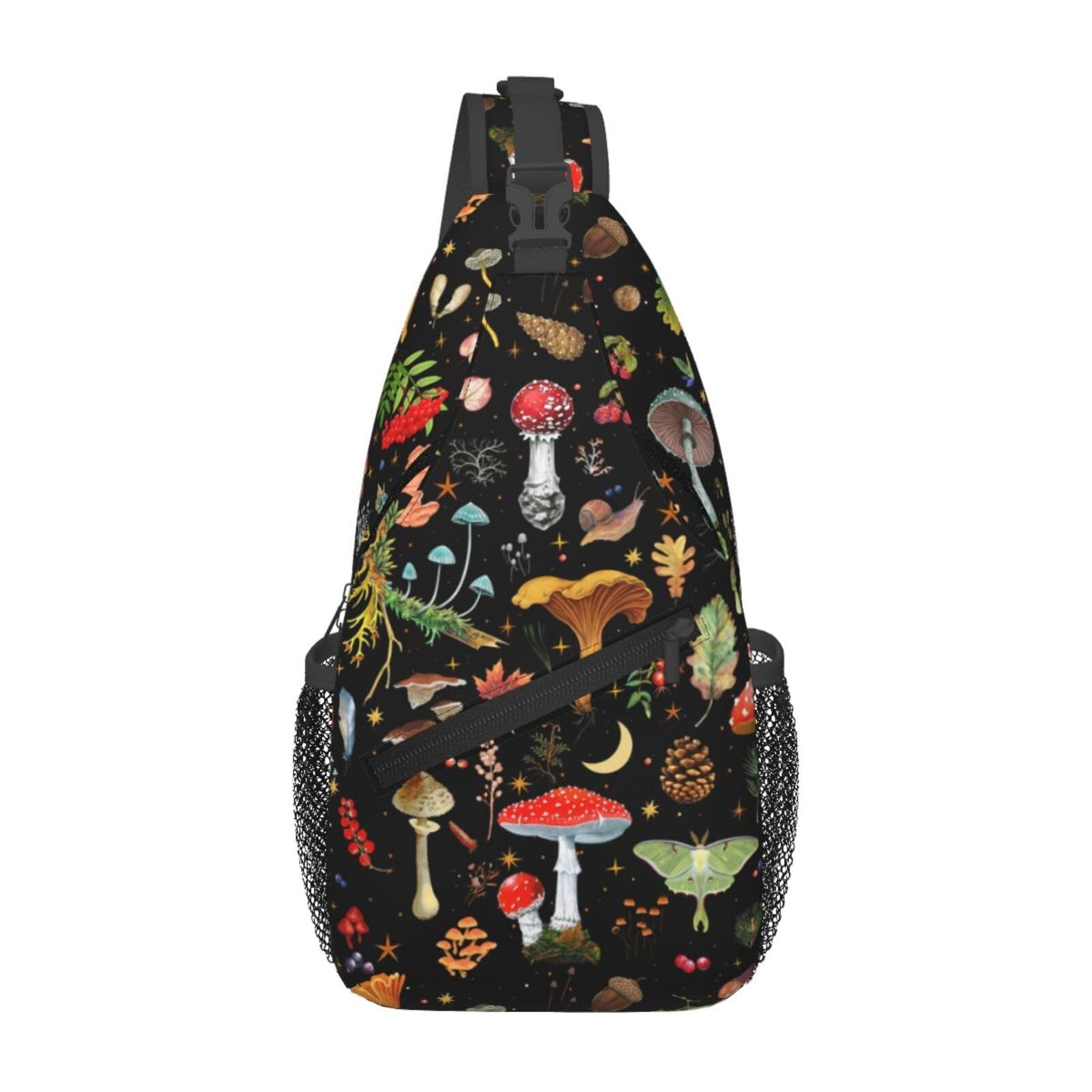 Vasietrng Mushroom Gifts Sling Bag Crossbody One Size, 2