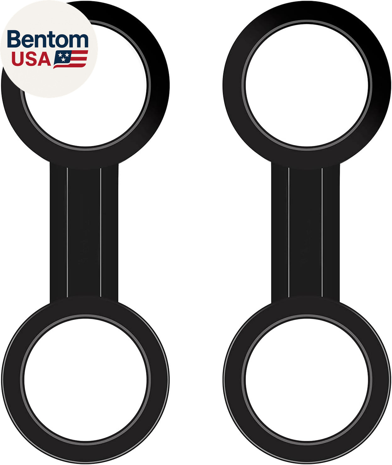 2 Pieces Scuba Diving Dive Snorkeling Silicone Snorkel Mask Strap Keeper Holder