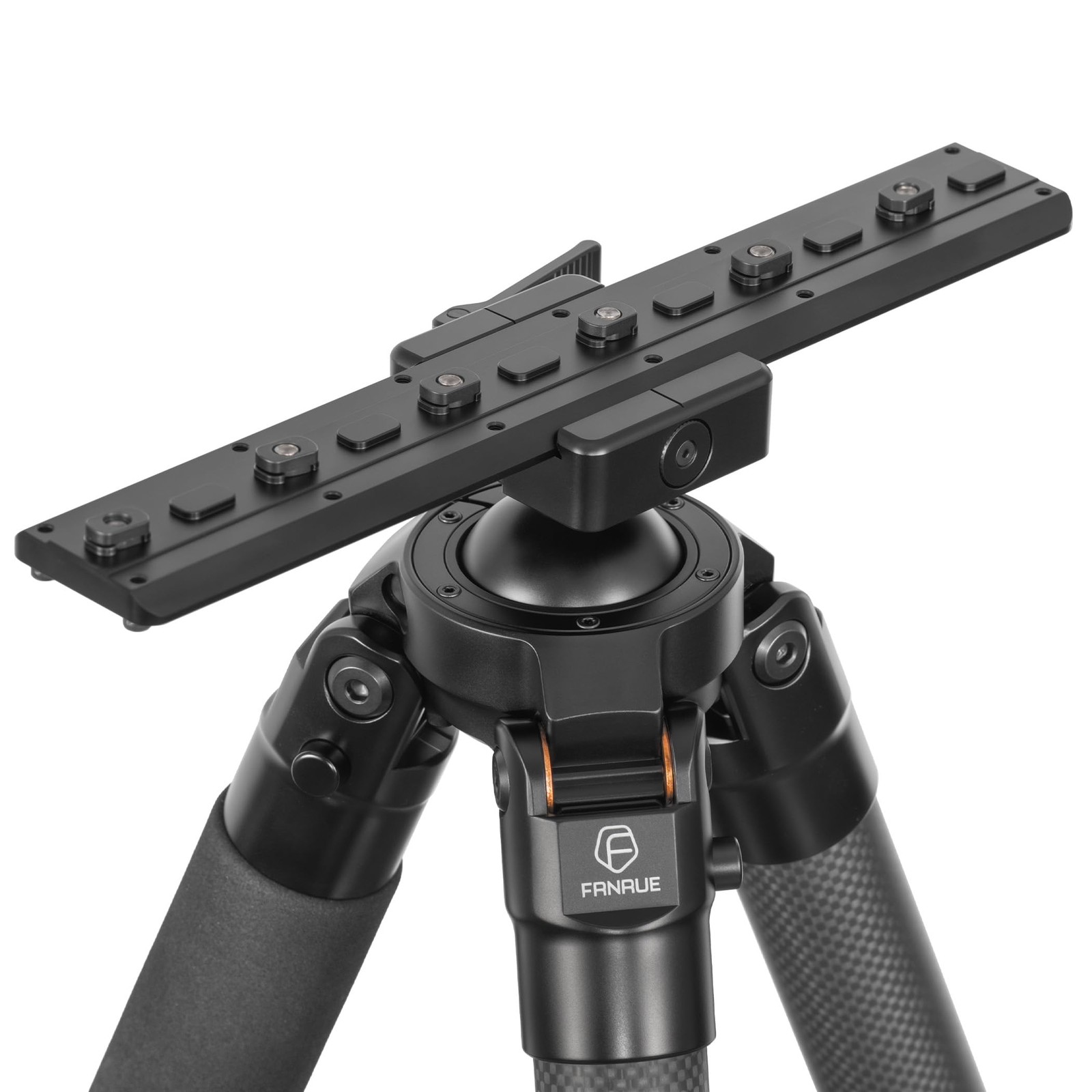 FANAUE Arca Rail Tripod Mount Adapter Compatiable 6 Slot, Black
