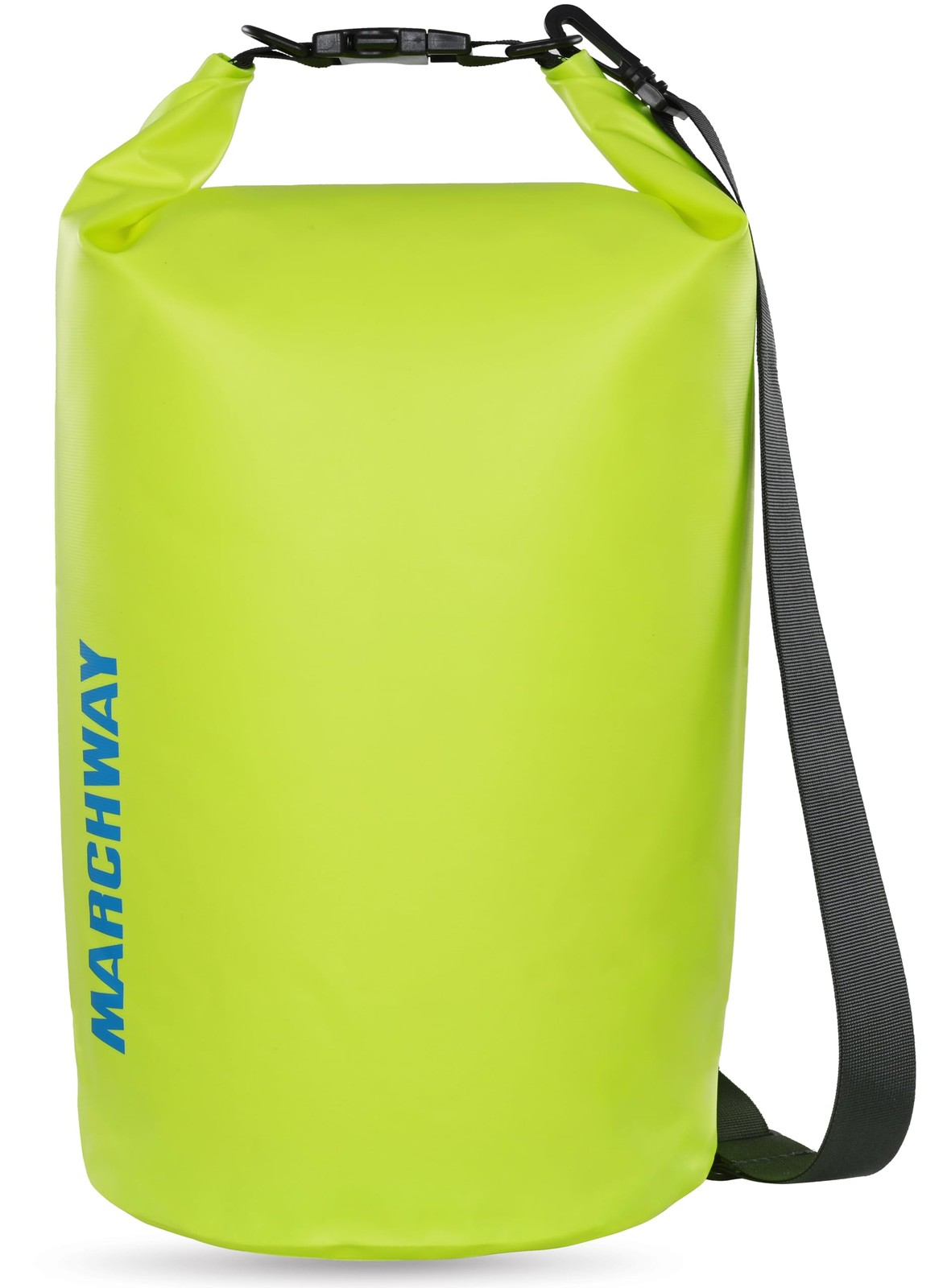 MARCHWAY Floating Waterproof Dry Bag Backpack 40L, Bright Yellow