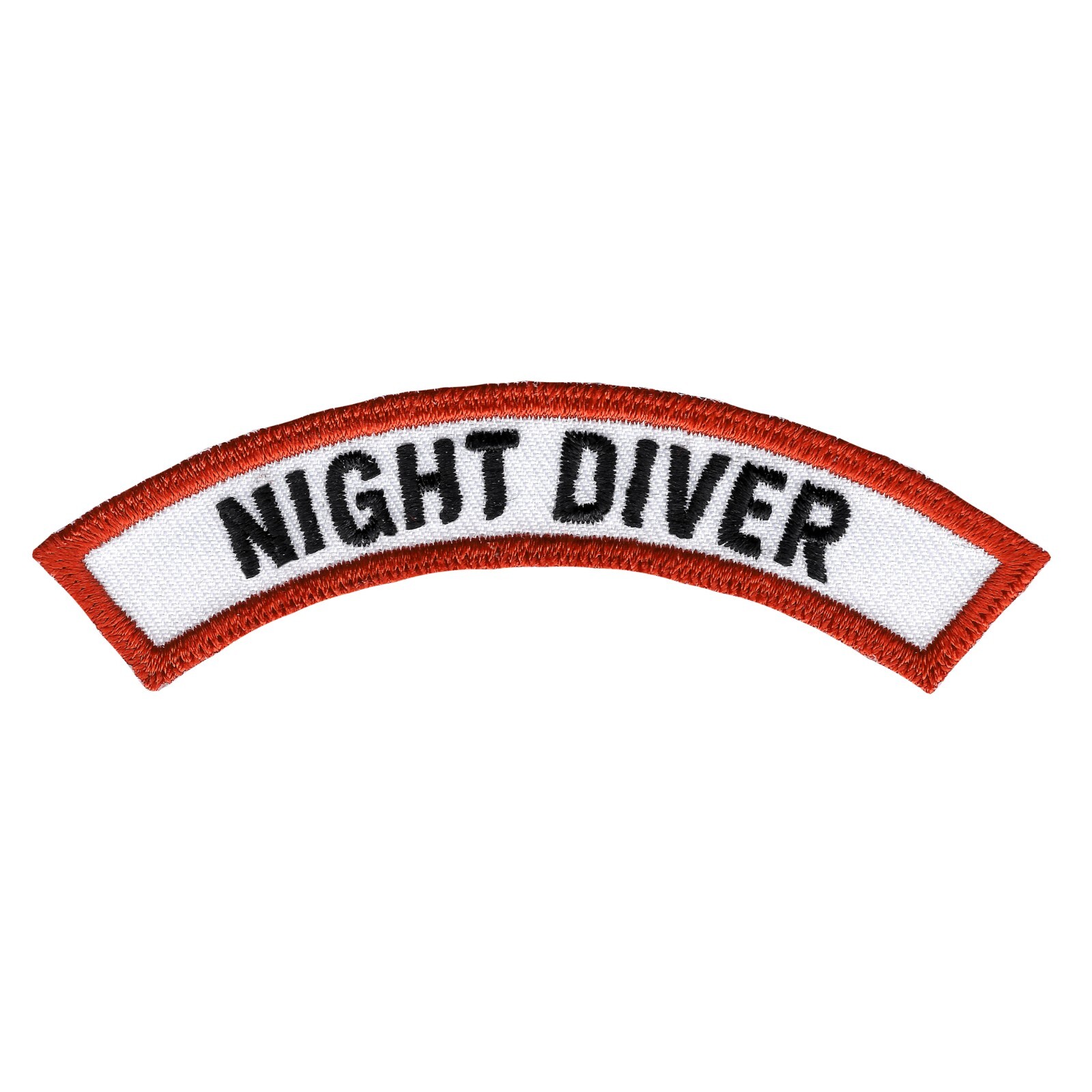 NIGHT DIVER CHEVRON – SCUBA DIVING iron-on DIVE PATCH embroidered applique
